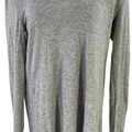 Michael Stars Women’s Gray Long Sleeve Cowl Neck Sweater Dress - XS