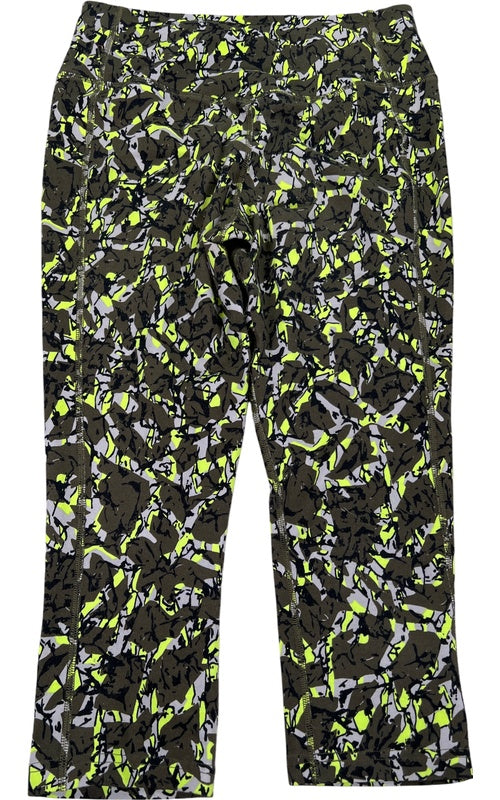 Nike Women’s Green Legend 2.0 Cropped Athletic Leggings - S image 3