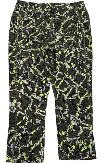 Nike Women’s Green Legend 2.0 Cropped Athletic Leggings - S image 3