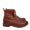 UGG Men's Brown Selwood Redwood Lace Up Ankle Work Boots - 8.5