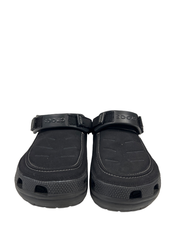 Crocs Men's Black Yukon Vista II Literide Slide On Adjustable Clog Sandal - 9 image 2