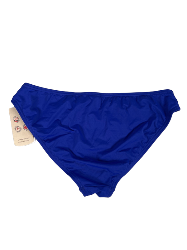 Tommy Bahama Women's Blue Pearl Solids Hipster Bikini Swim Bottoms - M image 2