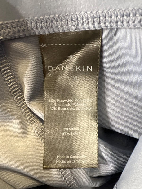 Danskin Women's Blue Brushed Pull On High Rise Athletic Legging Pants - M image 4