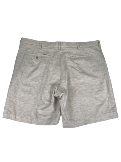 Callaway Men's Beige Heather Lightweight Golf Shorts - 40 image 2
