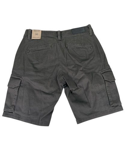 Kennth Cole Reaction Women's Gray/Green Stretch Cargo Shorts - 30 image 2