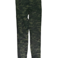 Spanx Women's Green Camoflauge Look At Me Now Tight Athletic Legging Pants - L