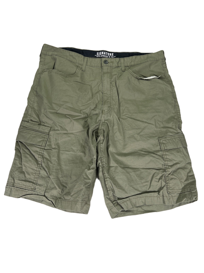 Levi's Men's Green Signature Classic Cargo Shorts - 40