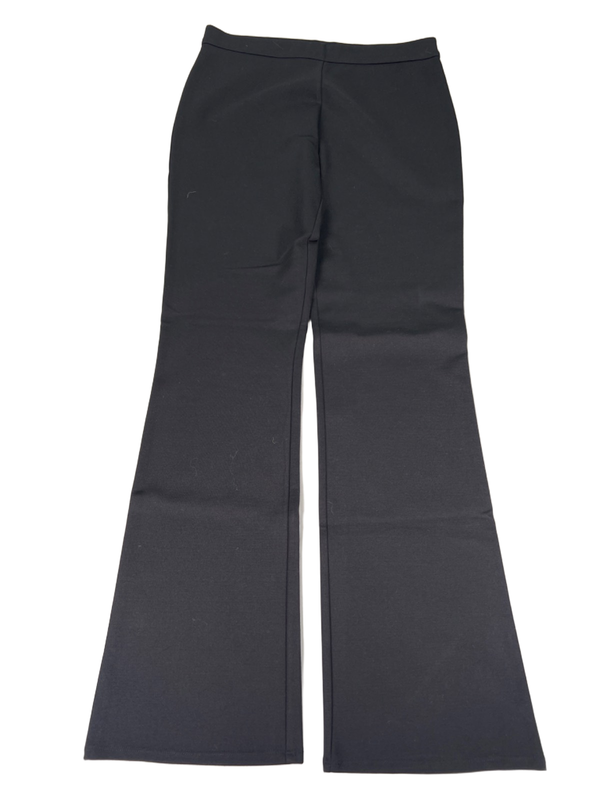 Max Studio Women's Black Pull On Ponte Wide Leg Pants - M