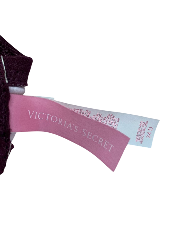 Victoria's Secret Women's Purple Strapless Push Up Swimsuit Bikini Top - 45D image 3