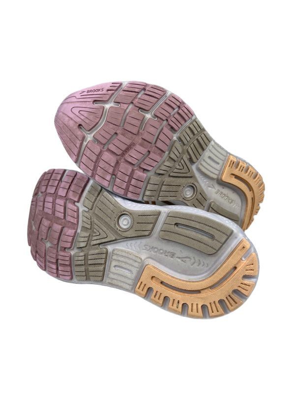 Brooks Women's Gray/Purple Ghost 16 Lace Up Running Athletic Shoes - 6.5 image 8
