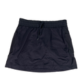 Athleta Women's Black Lined Scrunch Waist Athletic Mini Skort - S