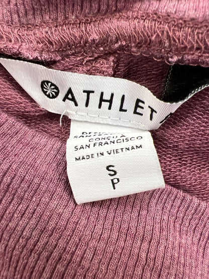 Athleta Women’s Pink Off The Shoulder Studio Barre Sweatshirt - S image 3