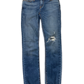 Hudson Women's Medium Wash Distressed Ripped Skinny Jeans - 25