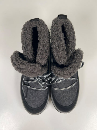 Clarks Cloudsteppers Women’s Black/Gray Breeze Glacier Ankle Boots - 6.5 image 3