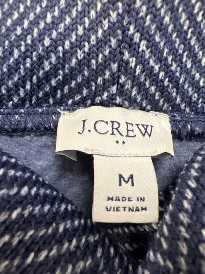 J.Crew Women's Blue Mercantile Funnelneck Long Sleeve Pullover Sweater - M image 3