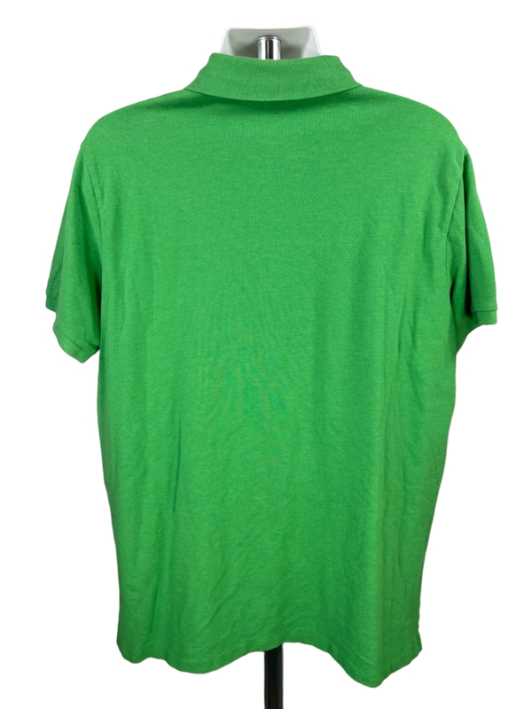 Polo Ralph Lauren Men's Green Short Sleeve Custom Fit Polo Shirt - XXL image 2