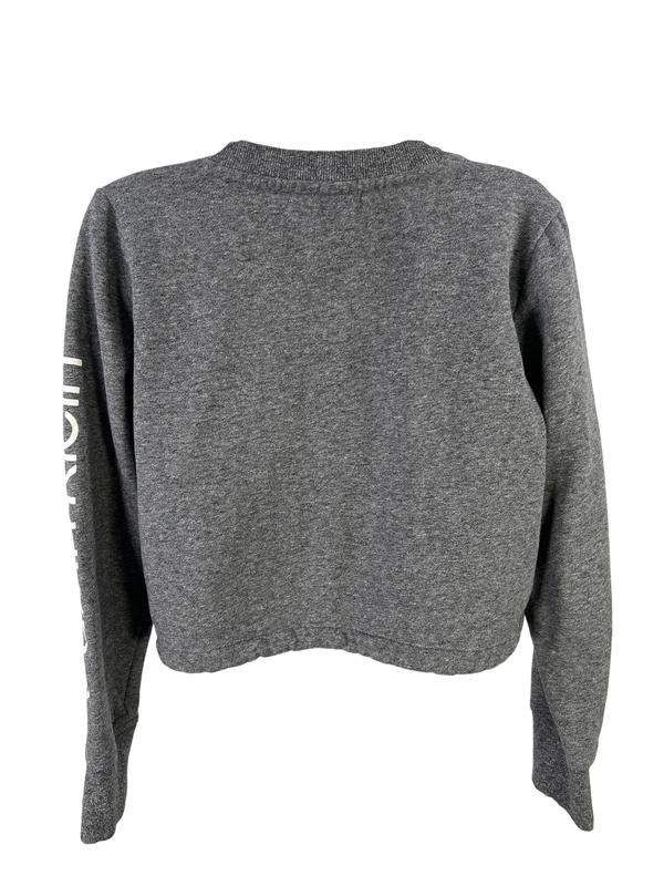 Calvin Klein Performance Women's Long Sleeve V-Neck Cropped Sweatshirt - M image 2