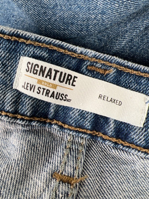Levi's Men's Medium Wash Signature Gold Relaxed Denim Jeans - 40x30 image 3