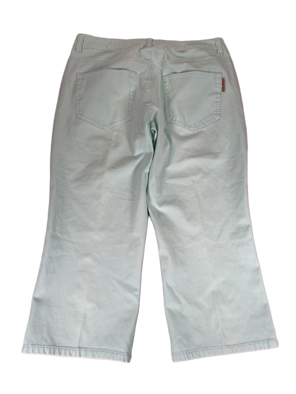 Coldwater Creek Women's Light Blue Denim Capri Pants - 10 Petite image 2