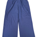 Grace Karin Women's Blue Pull On Belted Loose Leg Pants - 16
