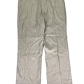 Perry Ellis Portfolio Men's Beige Linen Blend Modern Fit Dress Pants - 36x30