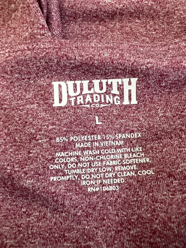 Duluth Trading Women's Purple Grow Getter Athletic Shirt - L image 3