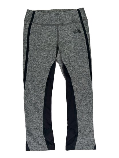 The North Face Men's Gray Heathered Pull On Cropped Athletic Leggings - XS