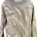 Athleta Women’s Beige Jacquard Textured Long Sleeve Sweater - S