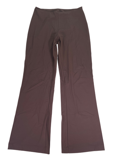 Wolford Women's Brown Side Zip Trouser Dress Pants - 42/US 12