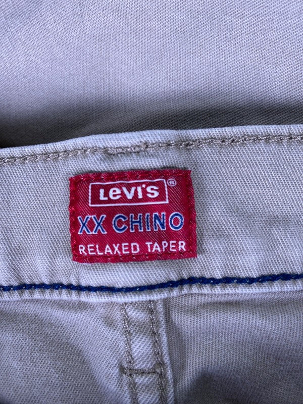 Levi's Men's Beige XX Chino Relaxed Taper Pants - 36 image 3
