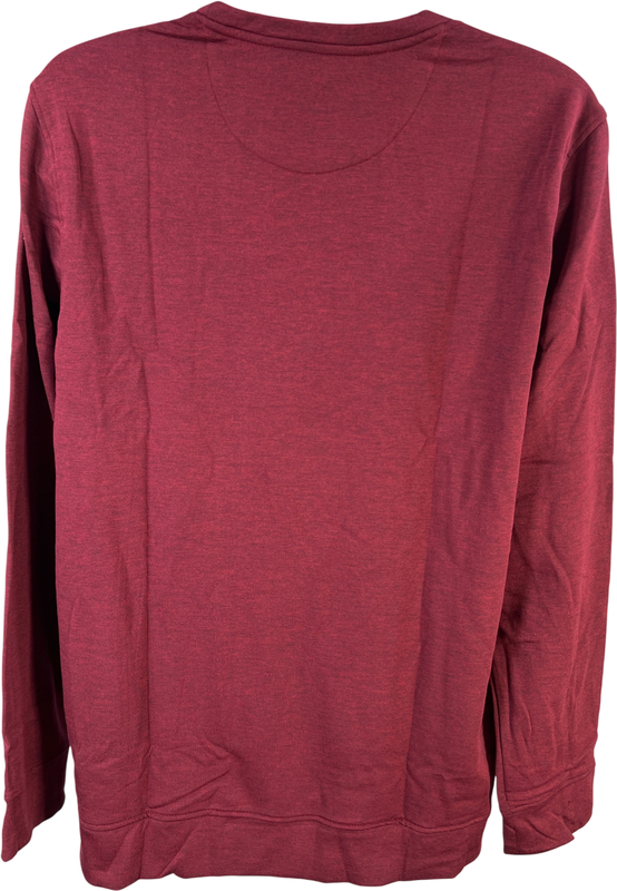Sonoma Men’s Red Long Sleeve Lounge Sleepwear Shirt - XL Tall image 2