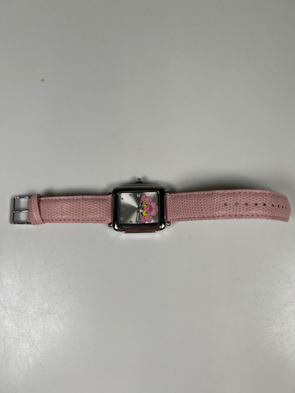 Pink Panther Women's Pink Leather 40th Anniversary Wrist Watch - Working W/Box image 2