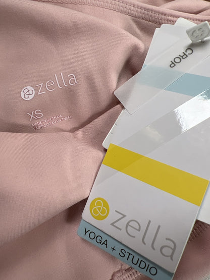 NEW Zella Women’s Pink Crop Athletic Leggings - XS