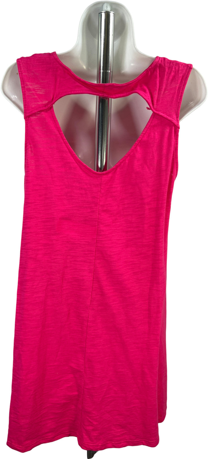 Neon Buddha Women’s Pink Sleeveless T-Shirt Tank Dress - M