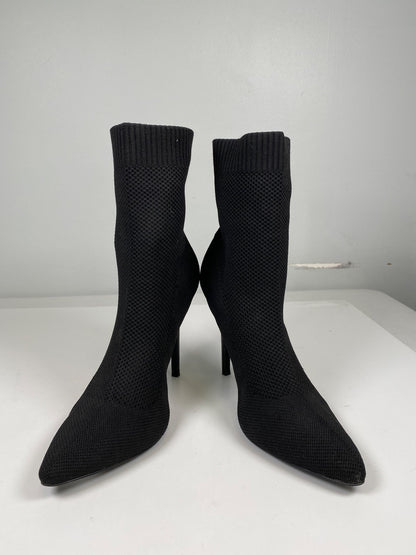 Charles by Charles David Women’s Black Sock Knit Heeled Booties - 9