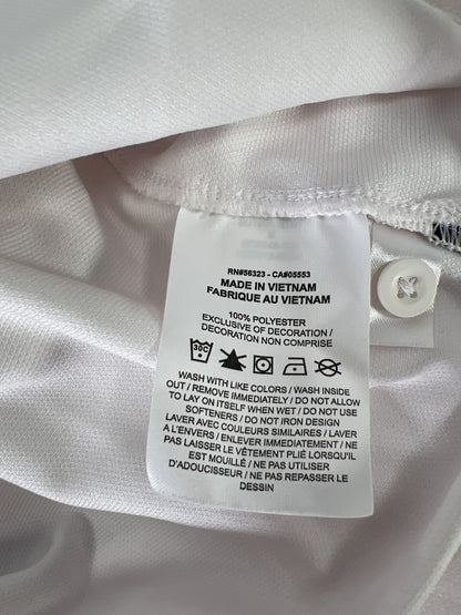 Air Jordan Men’s Light Pink University of Michigan U of M Polo Shirt - S