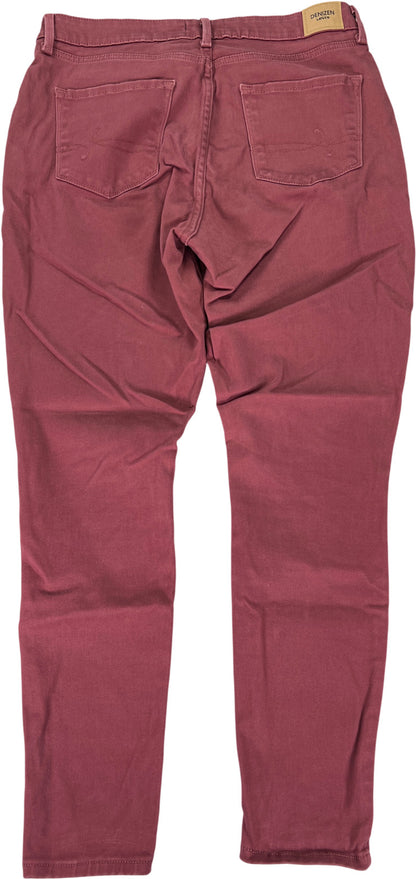 Denizen from Levi’s Women’s Red High Rise Super Skinny Jeans - 14