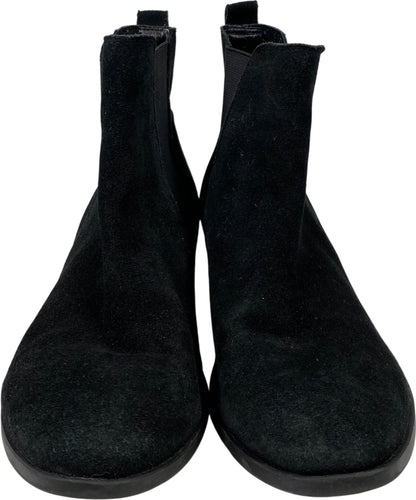 Steve Madden Women’s Black Suede Dover Pull On Chelsea Ankle Boots - 11