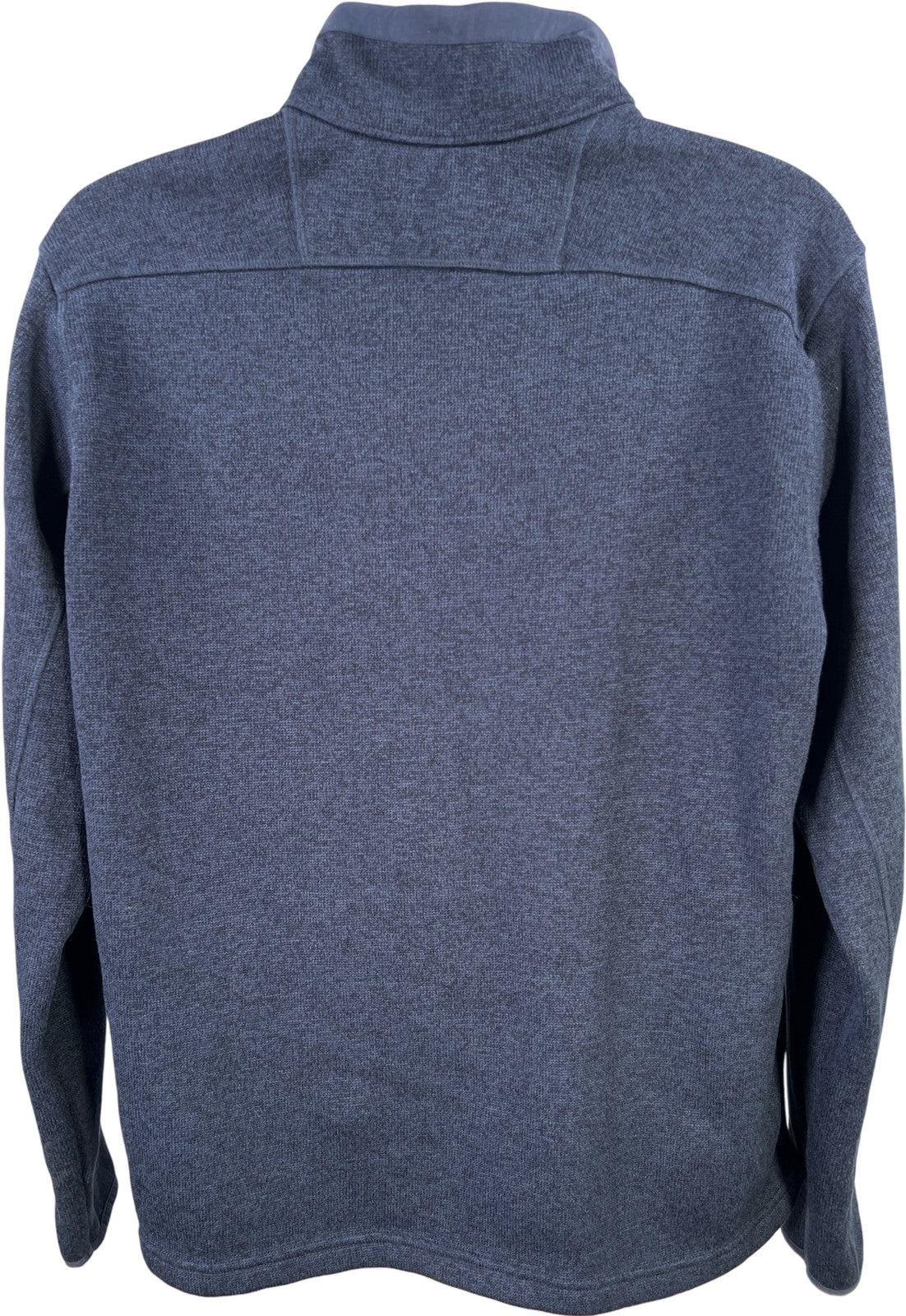 Columbia Men’s Blue Hart Mountain Fleece Quarter Zip Sweater Jacket - XL