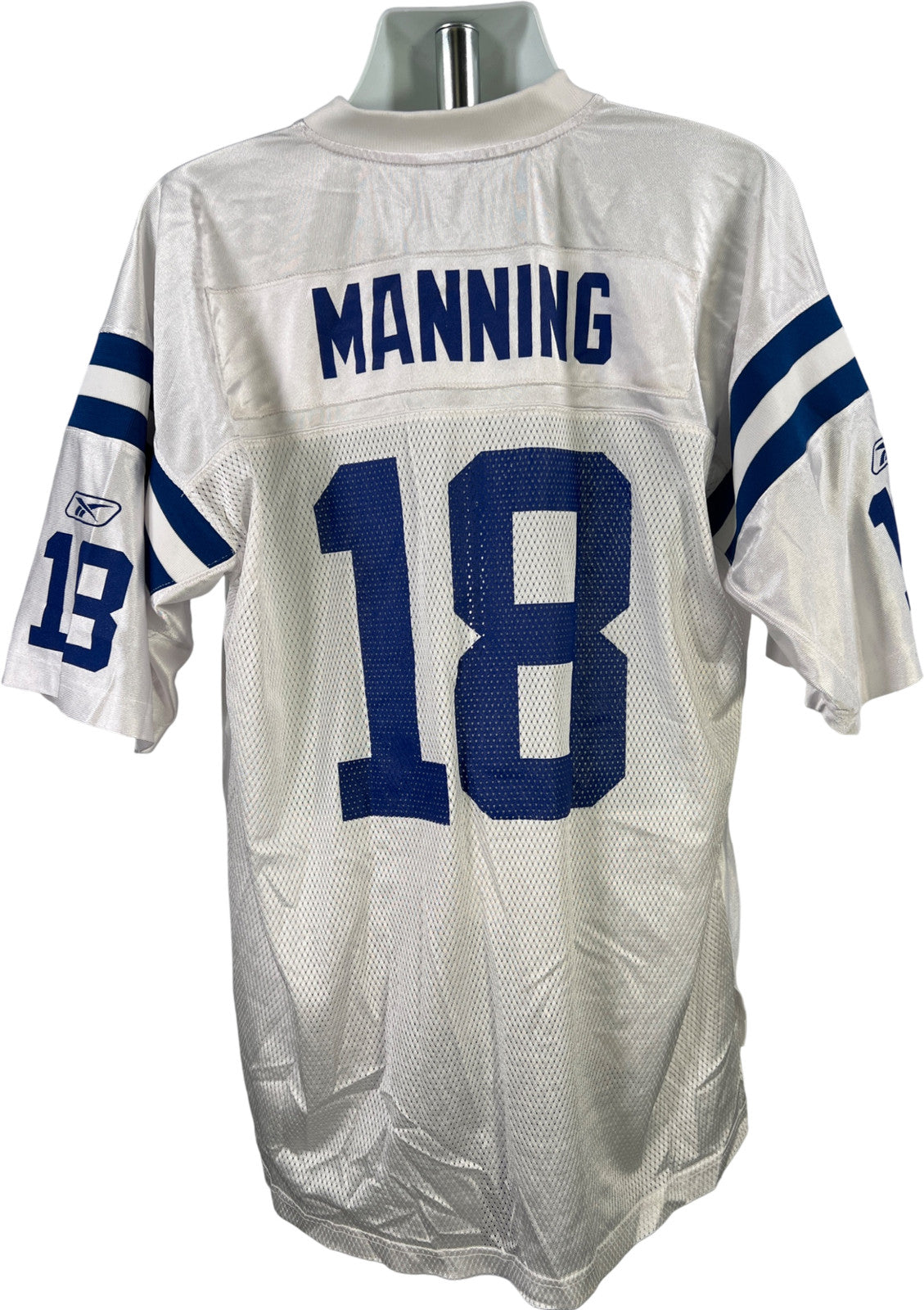 Reebok NFL Equipment Vintage Peyton Manning 18 Colts Football Jersey - XL