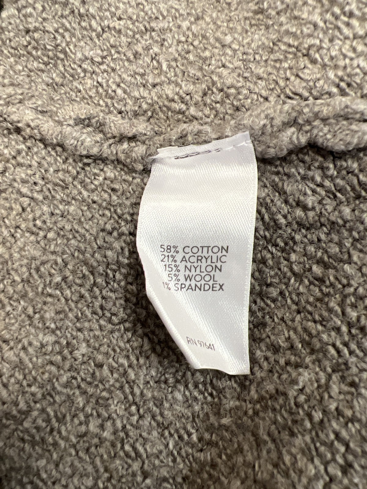 Pure J.Jill Women’s Gray Long Sleeve Hooded Sweater - XS