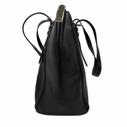 Kate Spade Black Pebbled Leather Large Tote Bag Purse