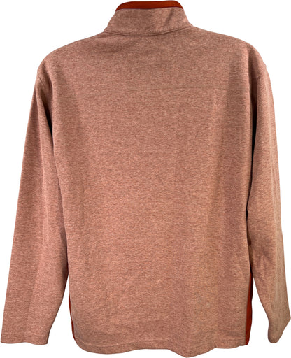 Columbia Men’s Orange Omni Shield 1/4 Zip Pullover Sweater - L