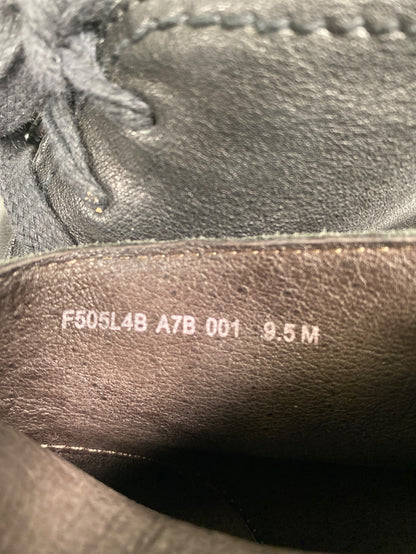 John Varvatos Men’s Black Leather Hipster Chukka Boots - 9.5