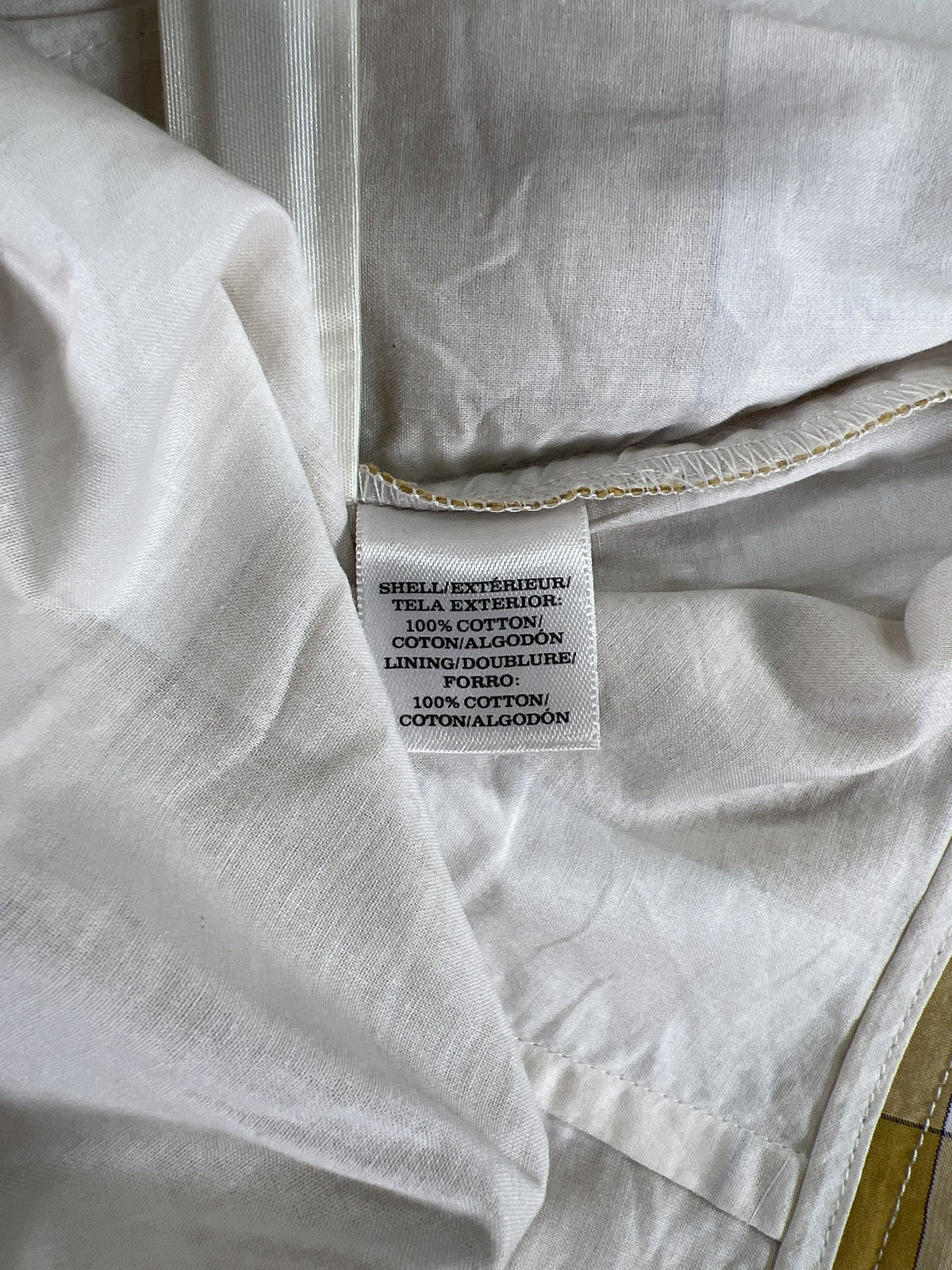 Ann Taylor Women’s Yellow/Gold Plaid Side Zip Shorts - 18