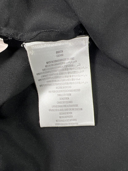 BCBGMaxazria Women’s Black/Blue Pleated Pull On Skirt - S