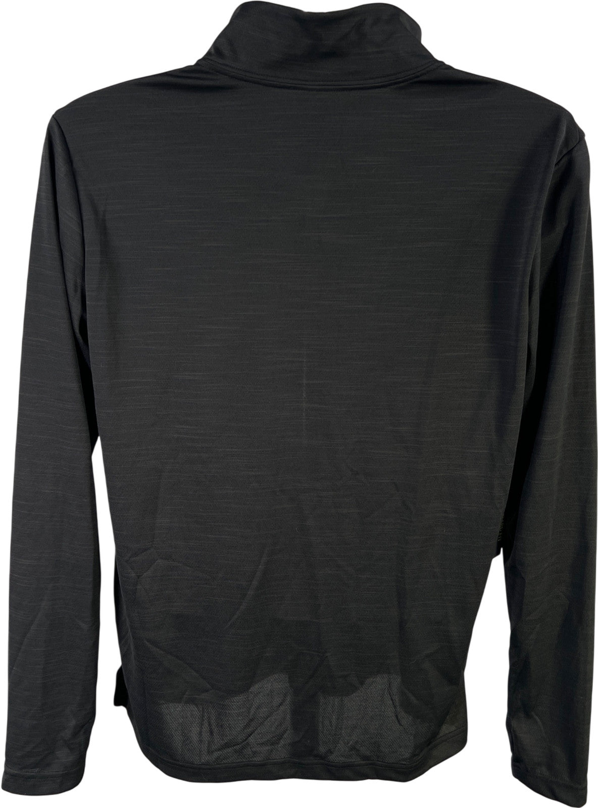 Nike Mens Black Dri-Fit 1/4 Zip Long Sleeve Pullover Training Athletic Shirt - M