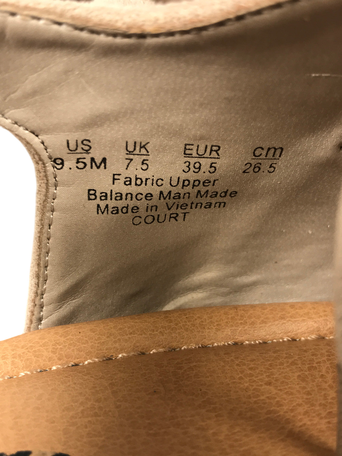 Dr. Schools Women’s Taupe Suede Court Peep Toe Wedge Sandals - 9.5