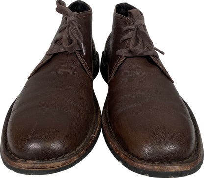 John Varvatos Men’s Brown Leather Hipster Chukka Boots - 9.5