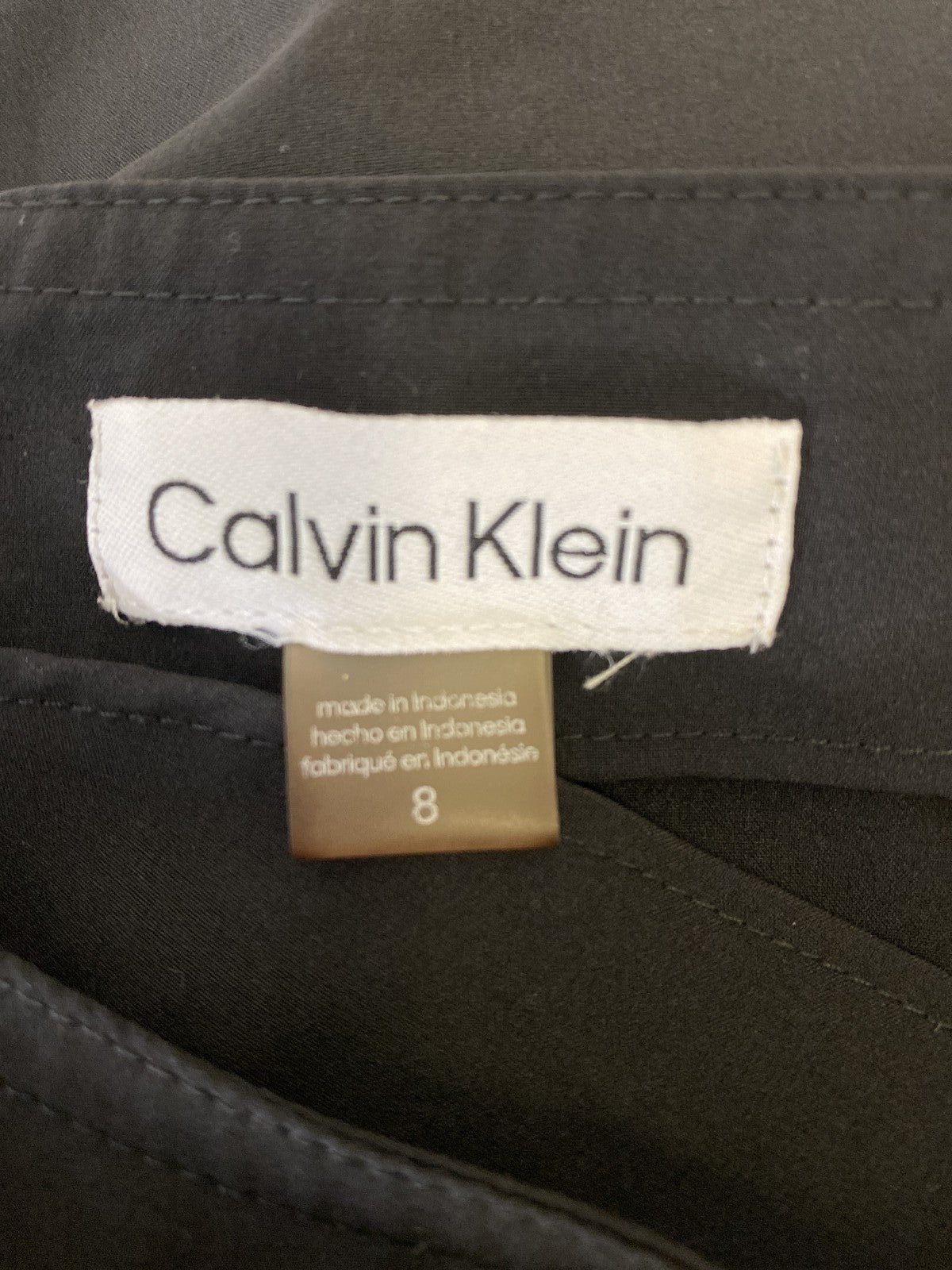 Calvin Klein Women’s Black Short Sleeve Athletic Dress - 8